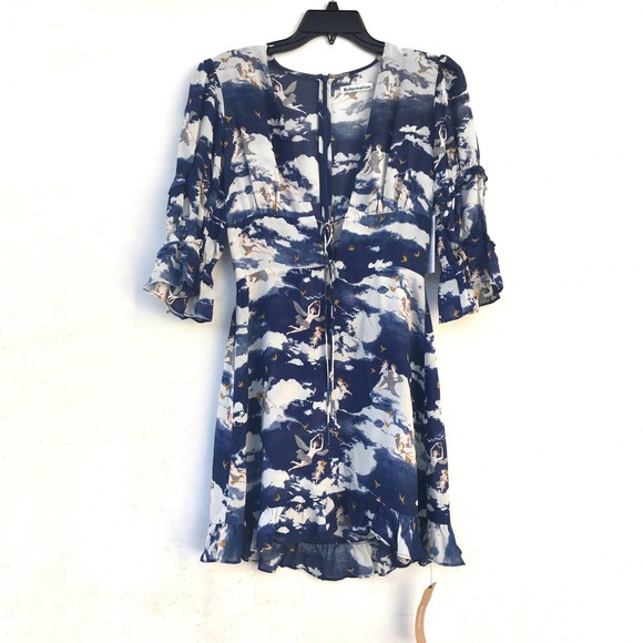 🚫SOLD🚫REFORMATION Laurelei Dress Heaven Blue - Picture 2 of 5